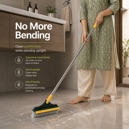 2-in-1 Floor Scrub & Wiper