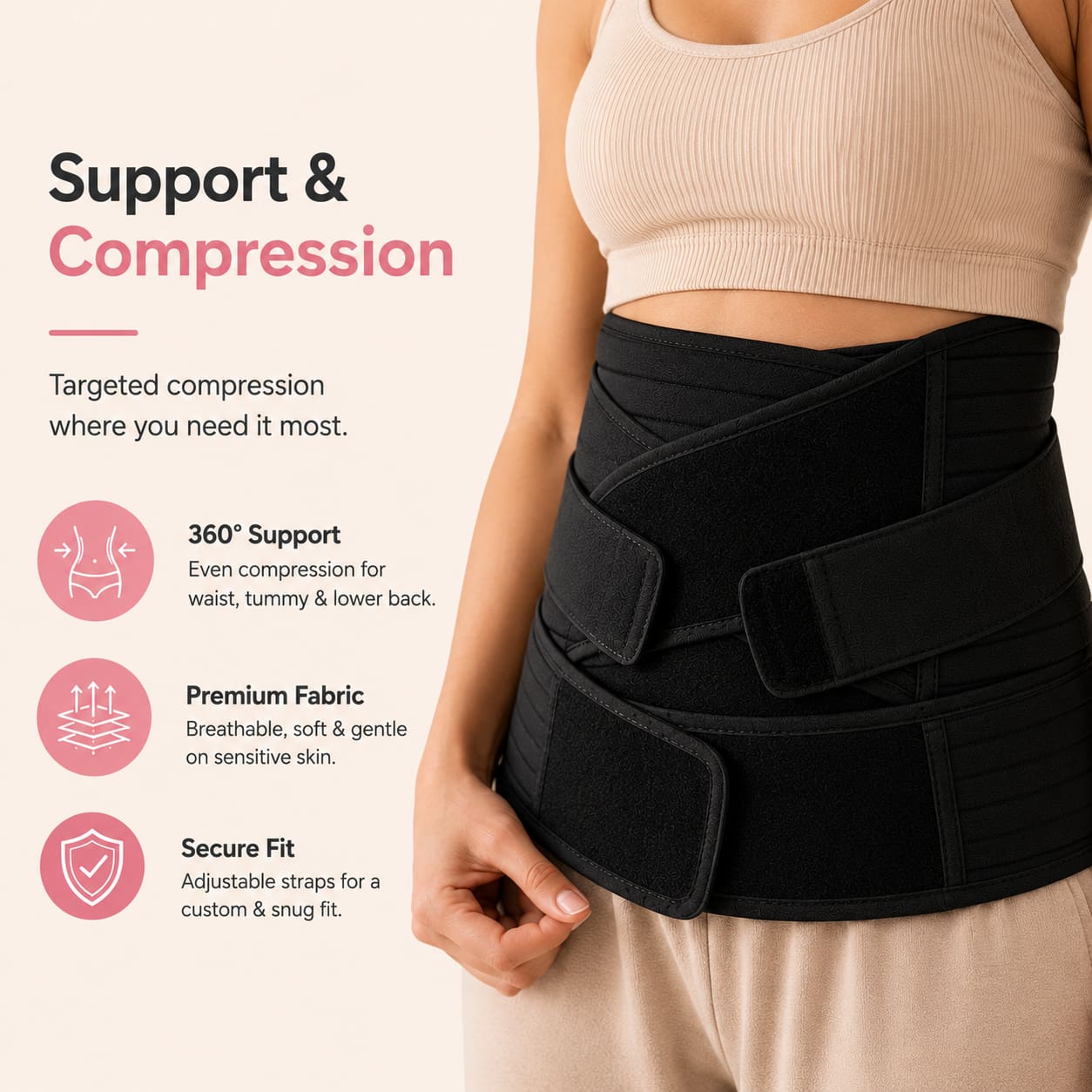 3-in-1 Postpartum Recovery Belt