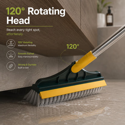 2-in-1 Floor Scrub & Wiper