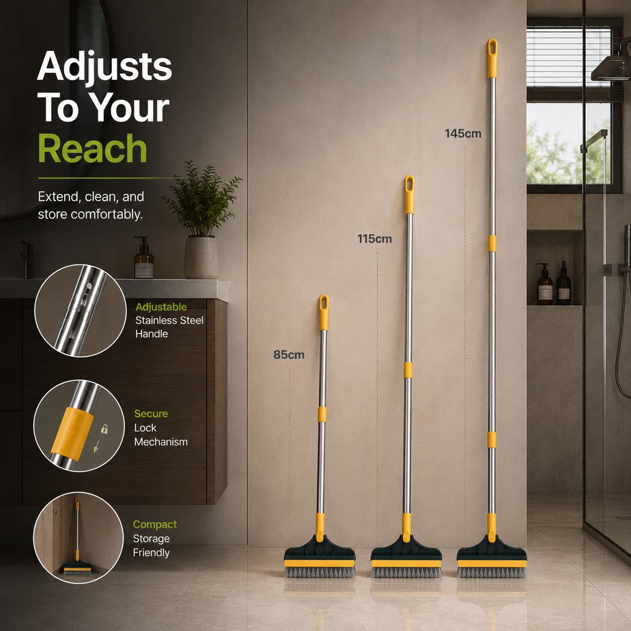 2-in-1 Floor Scrub & Wiper