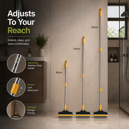 2-in-1 Floor Scrub & Wiper